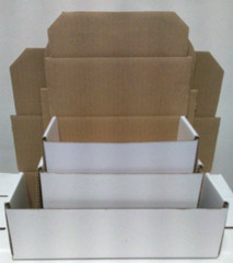 WCC8 – 6-1/2″ x 4-1/2″ x 2-1/2″ White Corrugated Mailer Packing Boxes 100/bundle