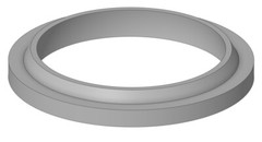 MT MSWE-40X48X5 – Snap-In Wiper 40mm ID X 48mm OD X 5mm High