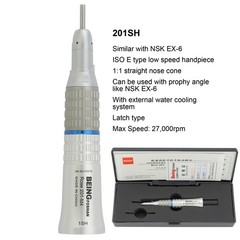 BEING Dental Hygiene Prophy Handpiece Straight Nose Cone Air Motor Midwest 4H