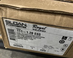 Sloan ROYAL 111-1.28 ES-S Low Consumption (1.28 gpf) Exposed Flushometer Chrome