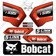 Fits Bobcat T595 Stage 5 Track Loader Decal Kit – 7 YEAR OUTDOOR 3M VINYL!