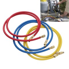 3pcs 150cm Charging Hose Air Conditioner Charging Hose 1/4in Fits