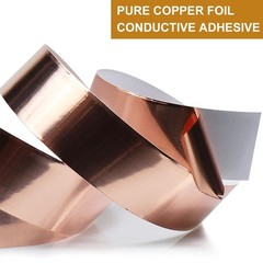 Copper Foil Tape (1″X66ft) with Conductive Adhesive for Guitar & EMI Shielding..