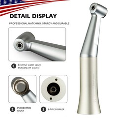 NSK Style Dental Slow Low Speed Handpiece Contra Angle Push Button YX203