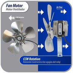 Appli Parts APFM-161E 16W refrigeration condenser and evaporator motor 115V 60Hz