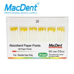 Dental Endo Gutta Percha Points/Absorbent Paper Points Taper 0.02/0.04/0.06