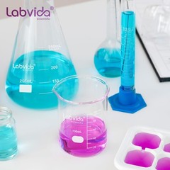 Upgrated 6 Size Low Form Glass Beaker Set 25ml 50ml 100ml 250ml 500ml 1000ml 3.3