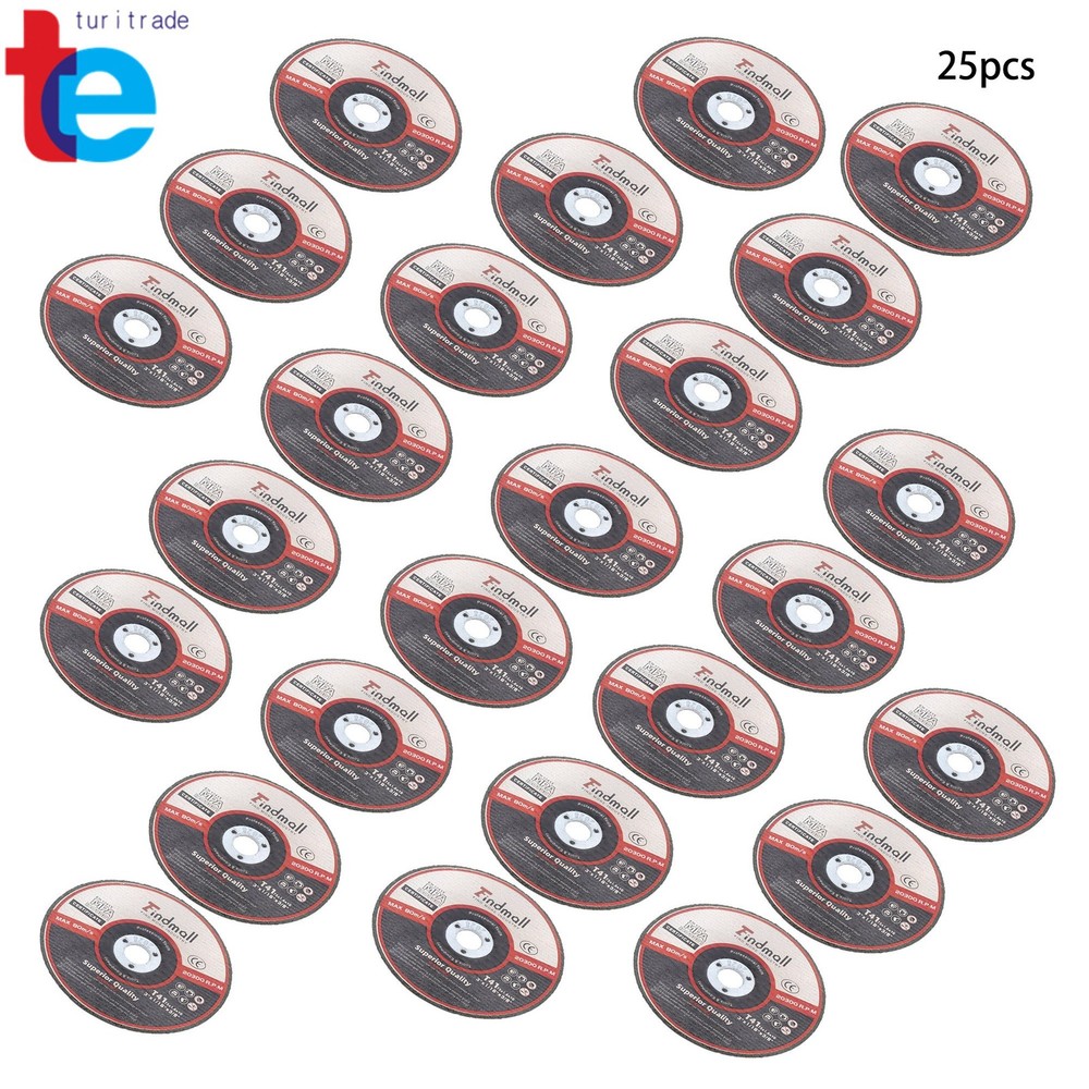 25 Pack – Cut Off Wheels 3″x1/32″x3/8″ – for Cutting Stainless Steel and Metal
