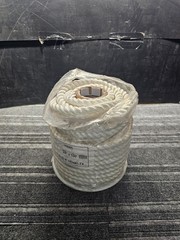 3 Strand Twisted White 100% Nylon Boat Rope Anchor 3/4″ x 100′ 2556 lb Max WLL