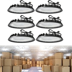 200W UFO LED High Bay Light, Commercial Bay Lighting for Factory Warehouse Shop