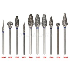 Dental Lab Marathon Micromotor Straight Handpiece/Contra Angle Polisher +10Burs
