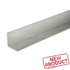 Aluminum Angle 1/8″ x 1-1/4″ x 4 Feet Length Unpolished Alloy 6061 90° Stock NEW