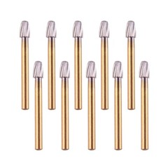 AZDENT 10 Pcs Dental Carbide Trimming & Finishing Burs FG For High Speed Handpie