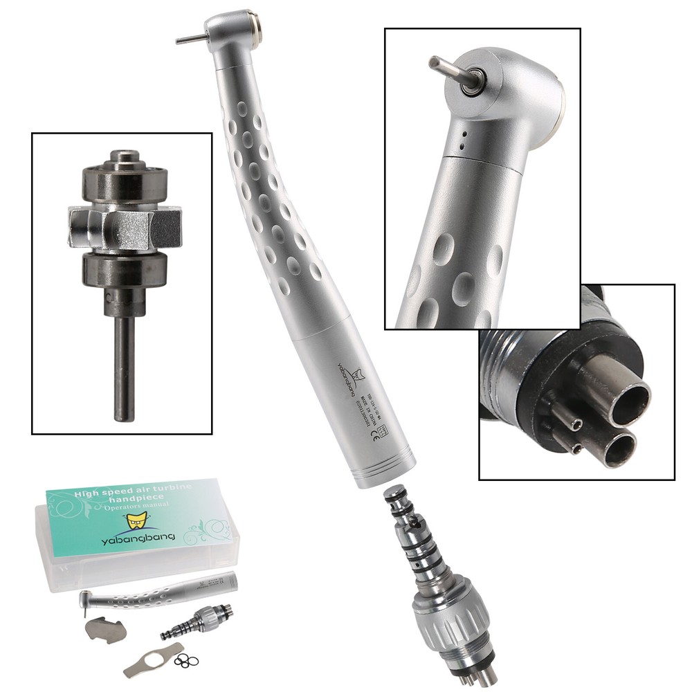 Pack of Dental Fast High Speed Handpiece with 4 Holes Swivel Coupler