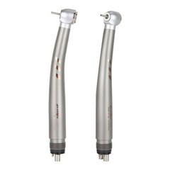 Dental E-generator Shadowless Ring LED High Speed Ceramic Handpiece 4/2 Holes