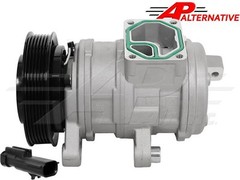 Denso 10PA17E Compressor 130mm 6 Groove Clutch 12V Jeep Wrangler Cherokee