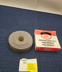 OATEY 31318 120 Grit Abrasive Sand Cloth 1-1/2” x 25 YDS