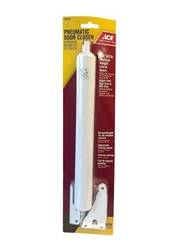 ACE Pneumatic Storm Door Closer White Adjustable Speed Medium Weight Doors