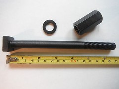 one (1) Bridgeport mill T- BOLT ASSEMBLY (four required) 12193546 1431 NEW!
