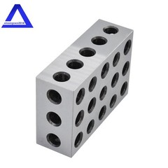 2-4-6 Blocks 23 Holes Matched Pair Ultra Precision .0002″ Machinist 246 Jig