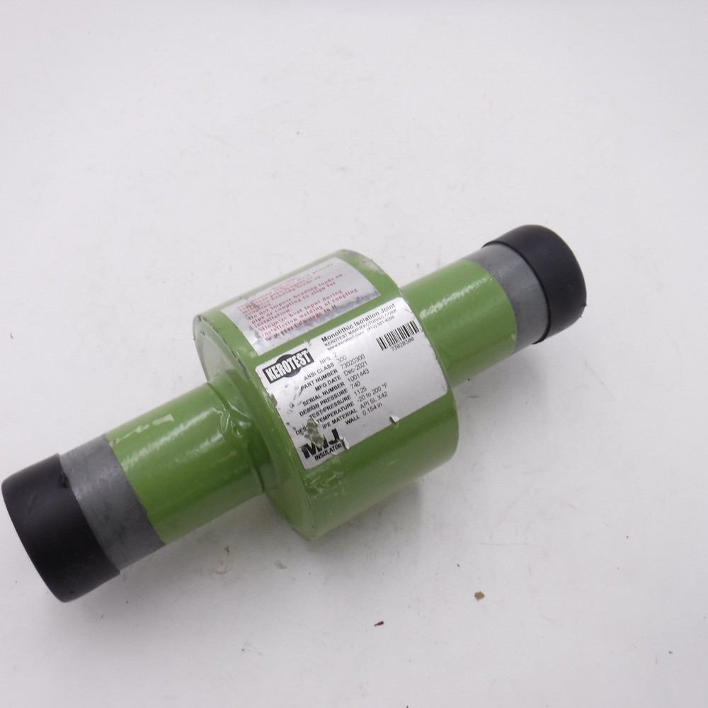 Keroset Monolithic Isolation Joint 73020300 NPS 2 Design Pressure 740 Wall 0.154