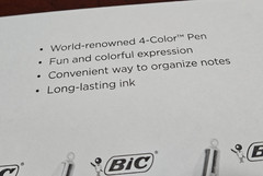 7 Bic 4 Color Ball Pen & Pencil Fun Colorful Assorted Inks Mostly Made in France