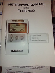 Roscoe Medical TENS 7000 Handheld 2 Channel Unit with EXTRA Electrodes