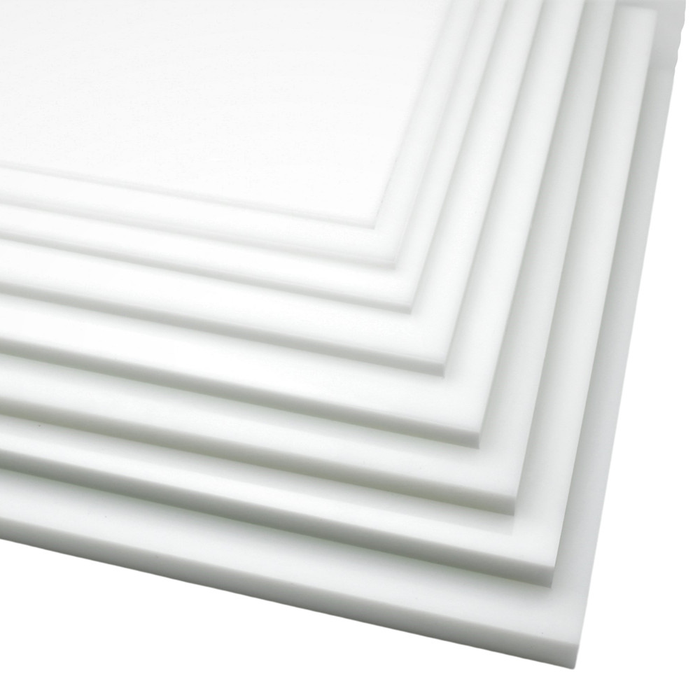 BuyPlastic Natural White HDPE Plastic Sheet 1 1/2″ x 12″ x 24″