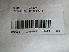 Mitsubishi HF-SP2024B Servo Motor 2kw 2000rpm 281v-ac