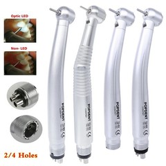 NSK KAVO Style Dental Fiber Optic LED E-generator high speed handpiece 2/4 Holes
