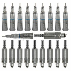 NSK Style Dental Straight Nosecone /Air Motor Low Slow Speed Handpiece 4H 1:1 AA