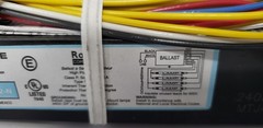 PHILIPS ADVANCE ICN-4P32-N FLUORESCENT BALLAST, 120V TO 277V, NNB