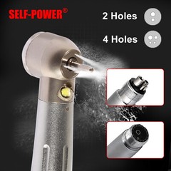 US Dental Fiber Optic LED E-generator high speed handpiece 4HOLES/2HOLES