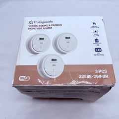 3 Packs Wi-Fi Smoke Detector Carbon Monoxide Detector Combo with App Notifica…