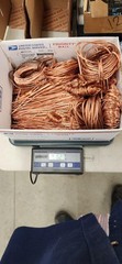 20+ POUNDS OF CLEAN BRIGHT #1 COPPER (Cu) SCRAP–BUY-IT-NOW–FREE SHIPPING!!