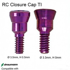 US Straumann Implant Healing abutment Closure Screw cap fit NC/RC ITI B0ne Level