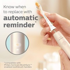 4-Pack Genuine Philip A3 Premium All-in-One Sonic Toothbrush Replacement White