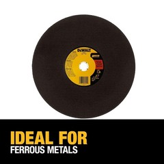DEWALT 14″ Chop Saw Blade, Metal Cut-Off Wheel DW8001