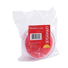 Sponge Cup Moistener, 3″ Diameter, Clear