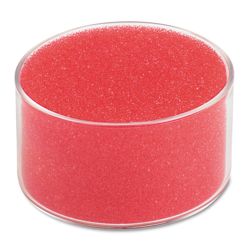 Sponge Cup Moistener, 3″ Diameter, Clear