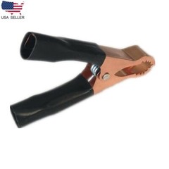 20pcs 80mm 50A Red & Black Car Battery Test Lead Clip Crocodile Alligator Clamps