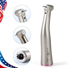 USA Dental 1:5 Increasing Electric LED Contra Angle Handpiece Mini Head 4 Spray