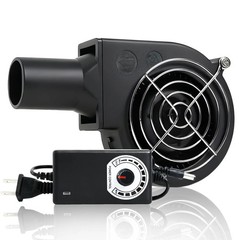 110V Variable Speed BBQ Blower Fan for Grill Fireplace Wood Stove