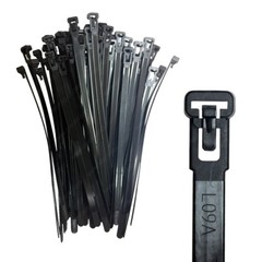 Releasable Reusable Cable Ties – Lengths: 6″, 8″, 12″, 15″ – Electriduct