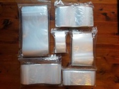 Clear Reclosable Zip Seal Plastic 2-Mil Bags Jewelry Zipper Top Lock Baggies