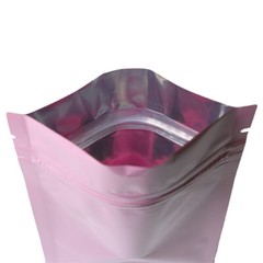 Flat Double-Sided Glossy Pink Mylar QuickQlick™ Bags Variety QTY Sizes
