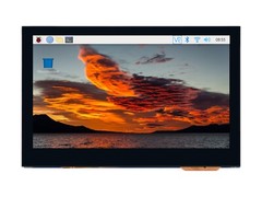 Waveshare 4.3inch QLED Raspberry Pi Display DSI 800×480 Integrated Structure