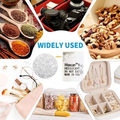 1 Gram 100 Packs Silica Gel Canister Desiccant Capsule Food Pharmaceutical Grade