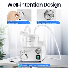 Portable Dental Suction Machine Oral Emergency Vacuum Phlegm Suction Unit