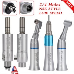 YABANGBANG Dental LED Fiber Optic High Speed Handpiece 4Hole Coupling Fit kavo